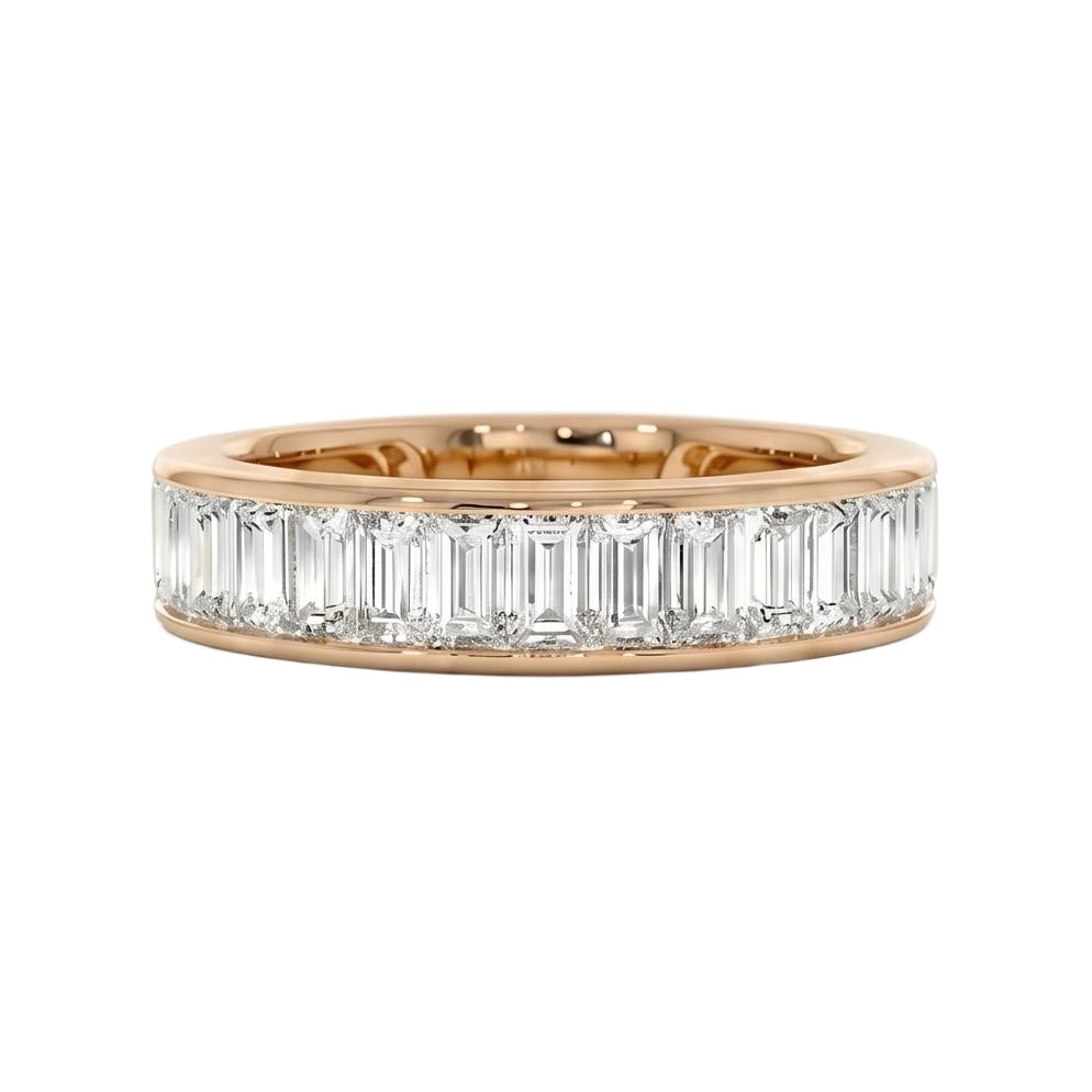 18K Rose Gold Plated, 10K Solid Rose Gold