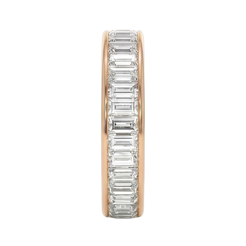 18K Rose Gold Plated, 10K Solid Rose Gold