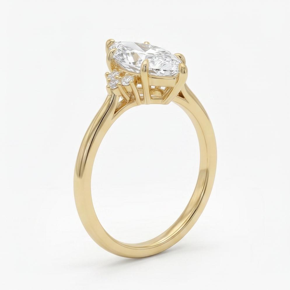18K Yellow Gold Plated