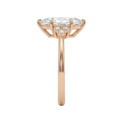 18K Rose Gold Plated, 10K Solid Rose Gold