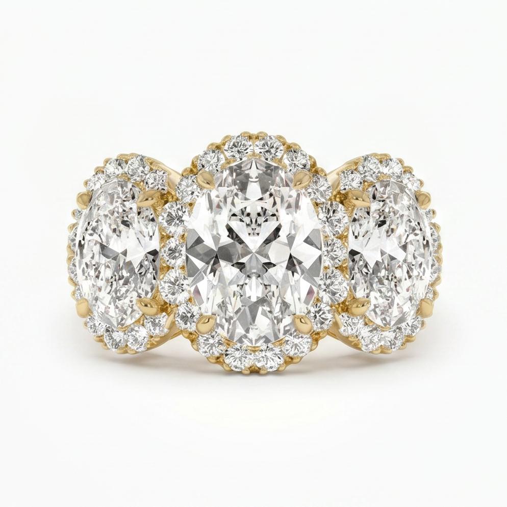 18K Yellow Gold Plated