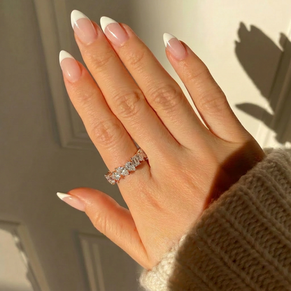 18K Rose Gold Plated, 10K Solid Rose Gold