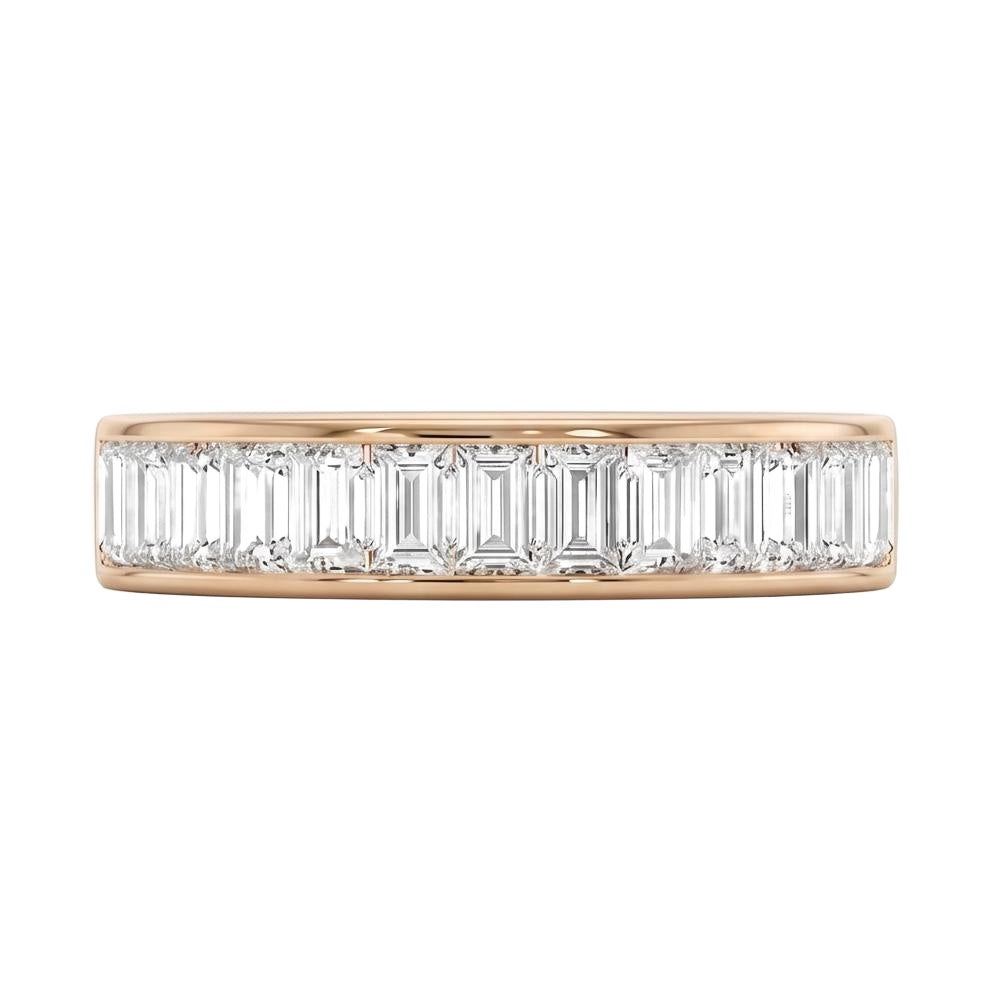 18K Rose Gold Plated, 10K Solid Rose Gold