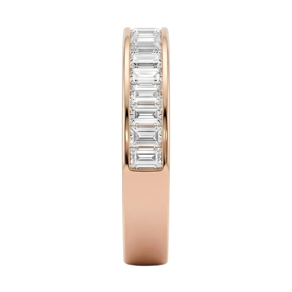 18K Rose Gold Plated, 10K Solid Rose Gold