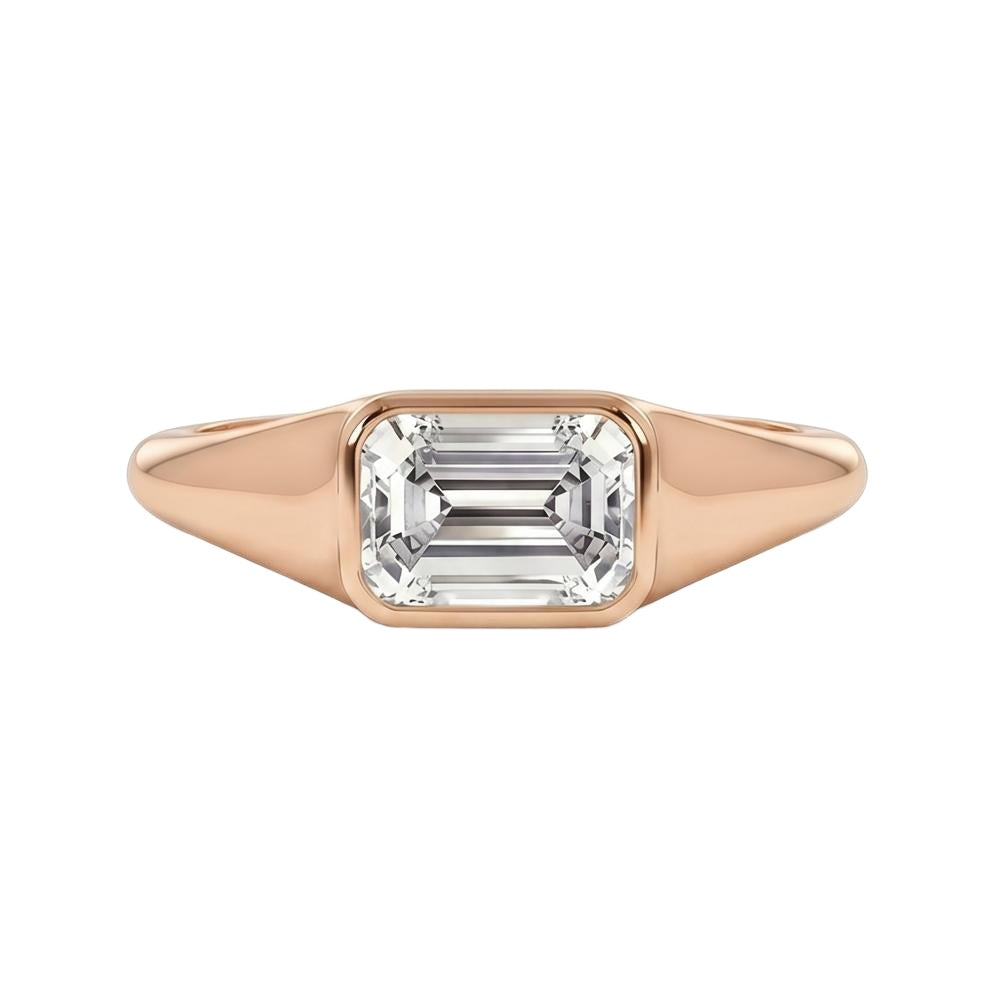 18K Rose Gold Plated, 10K Solid Rose Gold