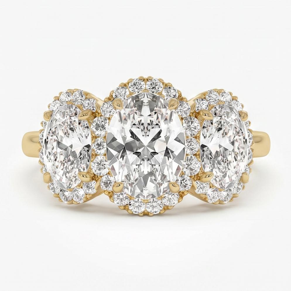 18K Yellow Gold Plated