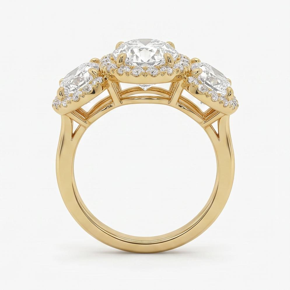 18K Yellow Gold Plated