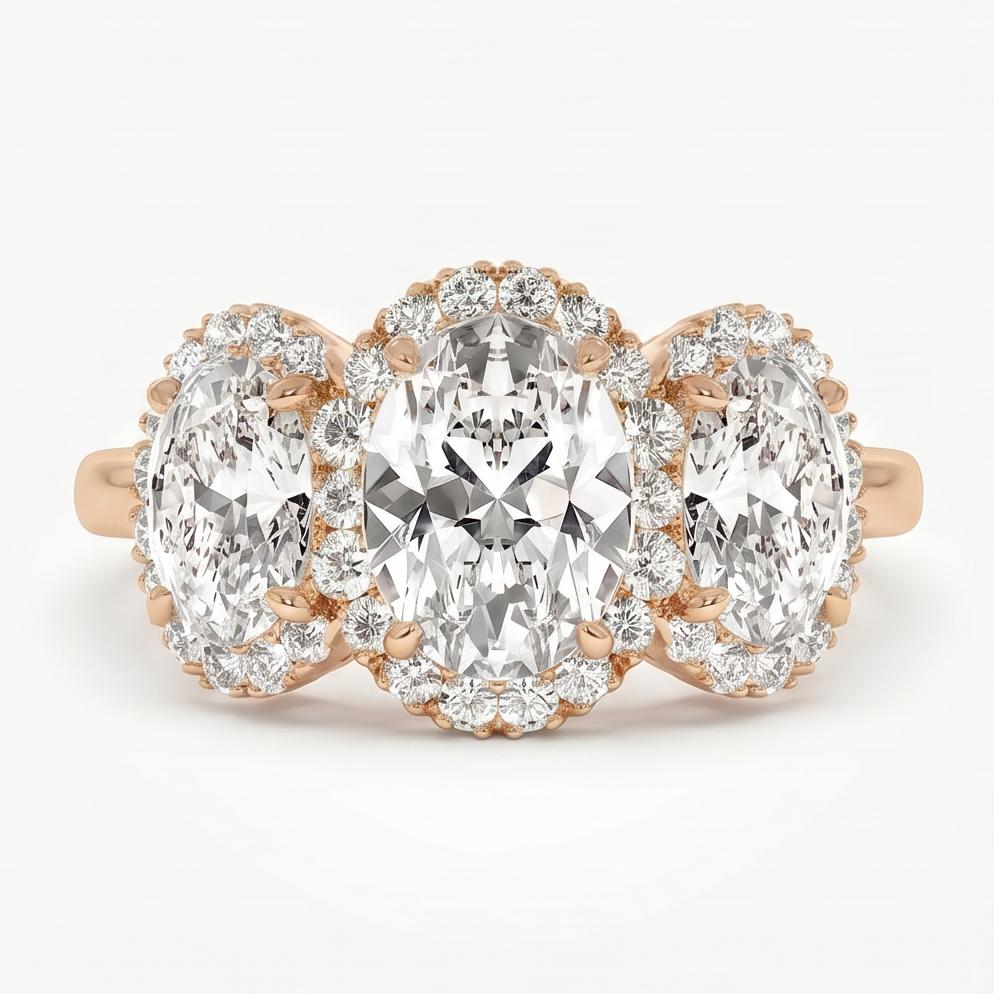 18K Rose Gold Plated
