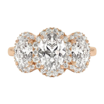 18K Rose Gold Plated, 10K Solid Rose Gold