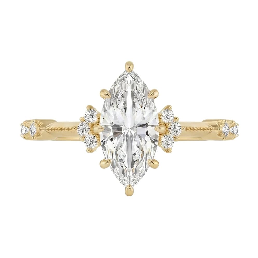 18K Yellow Gold Plated, 10K Solid Yellow Gold