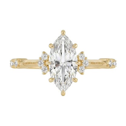18K Yellow Gold Plated, 10K Solid Yellow Gold