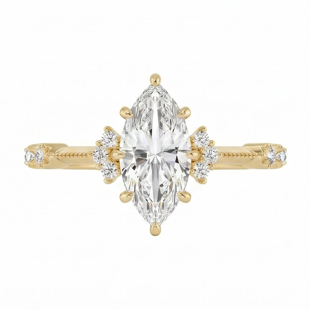 18K Yellow Gold Plated