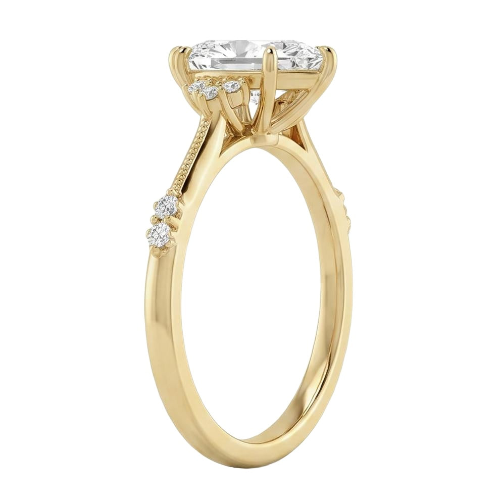 18K Yellow Gold Plated, 10K Solid Yellow Gold