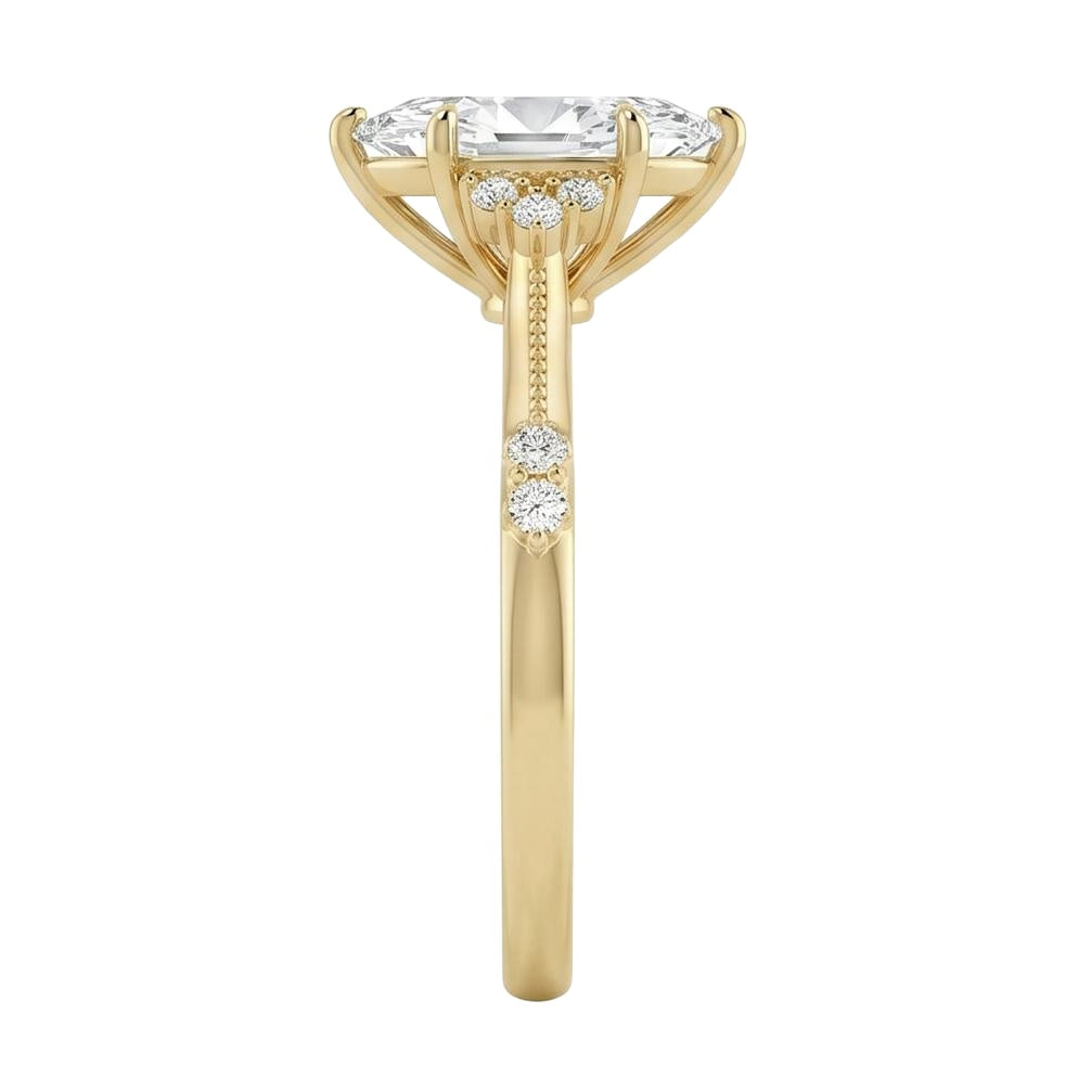 18K Yellow Gold Plated, 10K Solid Yellow Gold