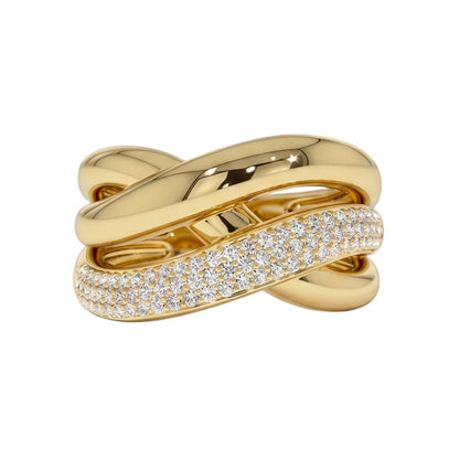 18K Yellow Gold Plated, 10K Solid Yellow Gold