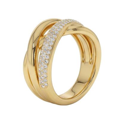 18K Yellow Gold Plated, 10K Solid Yellow Gold