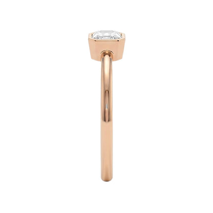 18K Rose Gold Plated, 10K Solid Rose Gold