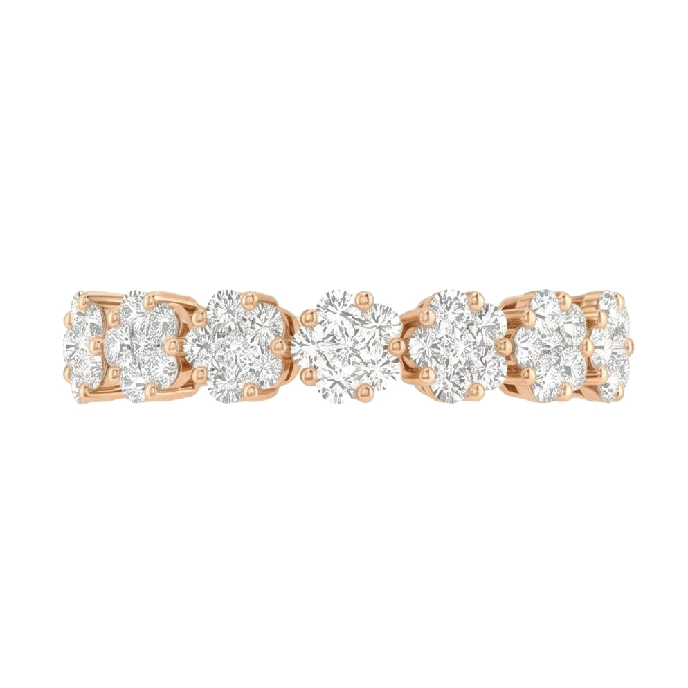 18K Rose Gold Plated, 10K Solid Rose Gold