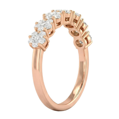 18K Rose Gold Plated, 10K Solid Rose Gold