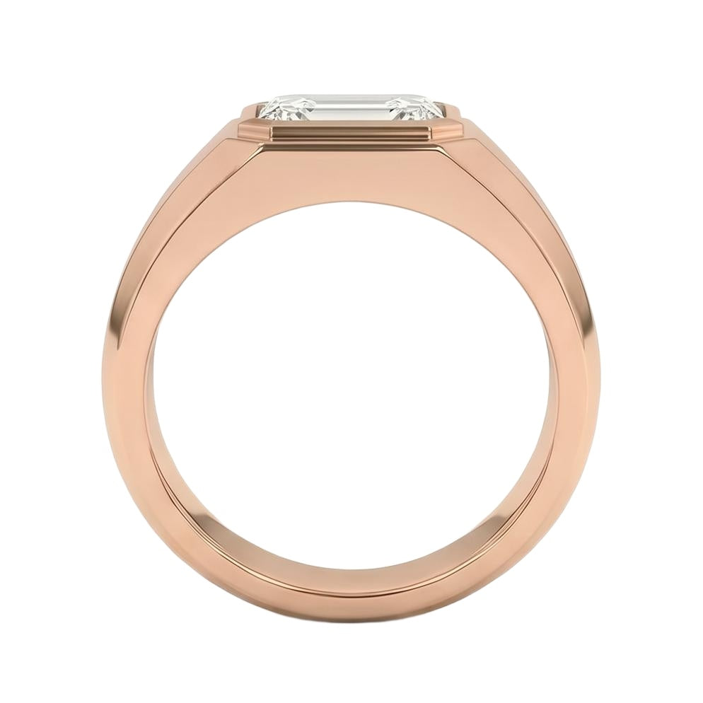 18K Rose Gold Plated, 10K Solid Rose Gold