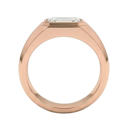 18K Rose Gold Plated, 10K Solid Rose Gold