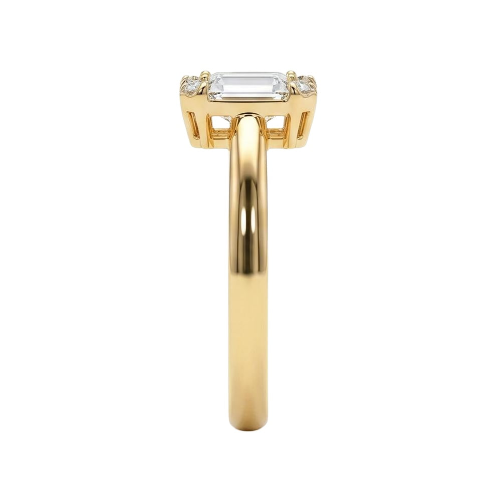 18K Yellow Gold Plated, 10K Solid Yellow Gold