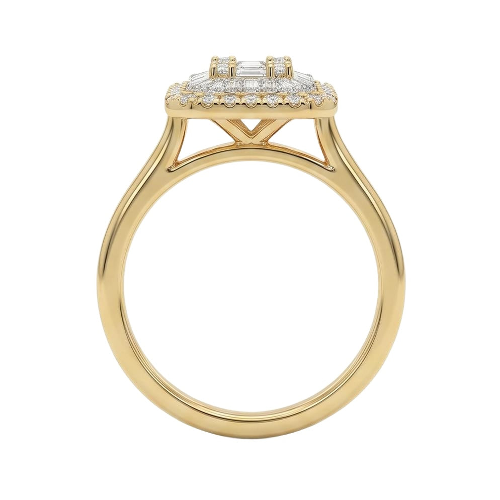 18K Yellow Gold Plated, 10K Solid Yellow Gold