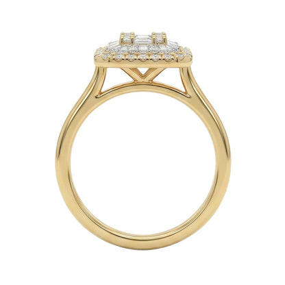 18K Yellow Gold Plated, 10K Solid Yellow Gold