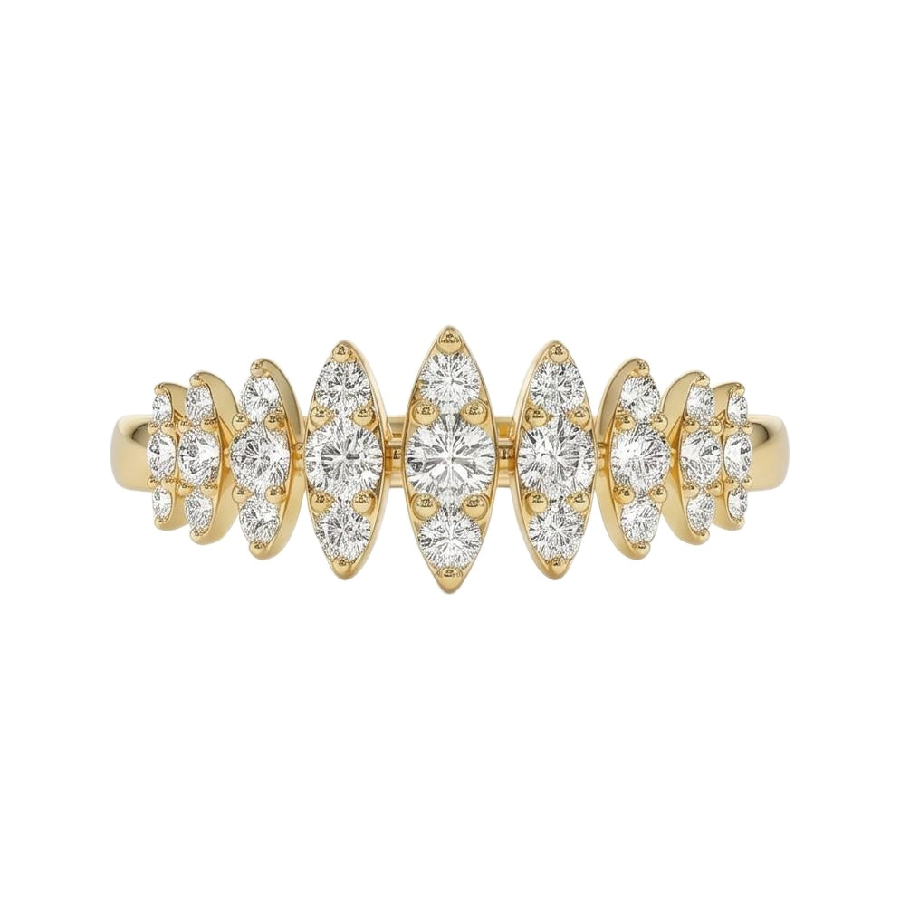 18K Yellow Gold Plated, 10K Solid Yellow Gold