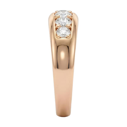 18K Rose Gold Plated, 10K Solid Rose Gold