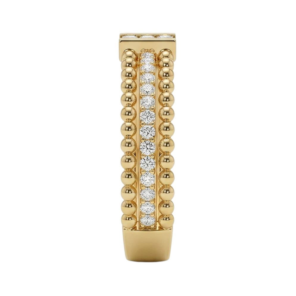 18K Yellow Gold Plated, 10K Solid Yellow Gold