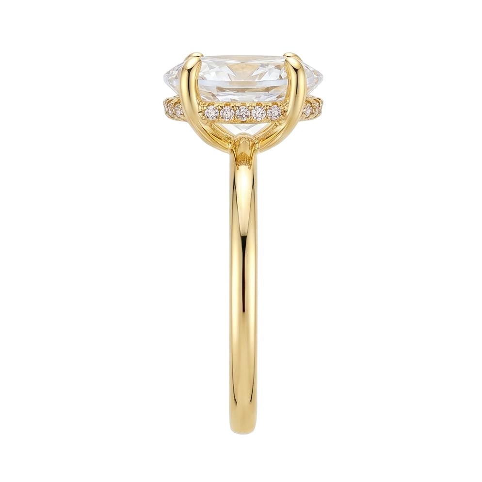 18K Yellow Gold Plated, 10K Solid Yellow Gold