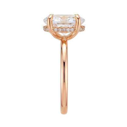 18K Rose Gold Plated, 10K Solid Rose Gold