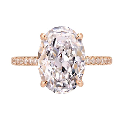 18K Rose Gold Plated, 10K Solid Rose Gold