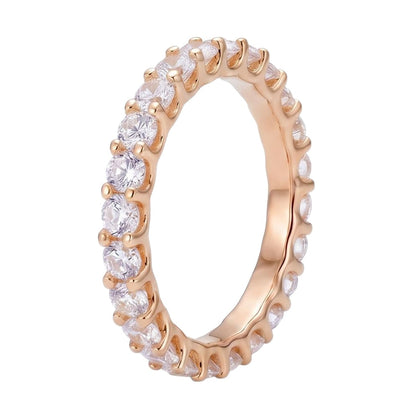 18K Rose Gold Plated, 10K Solid Rose Gold