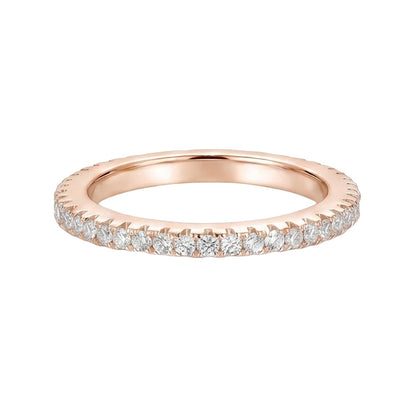 18K Rose Gold Plated, 10K Solid Rose Gold