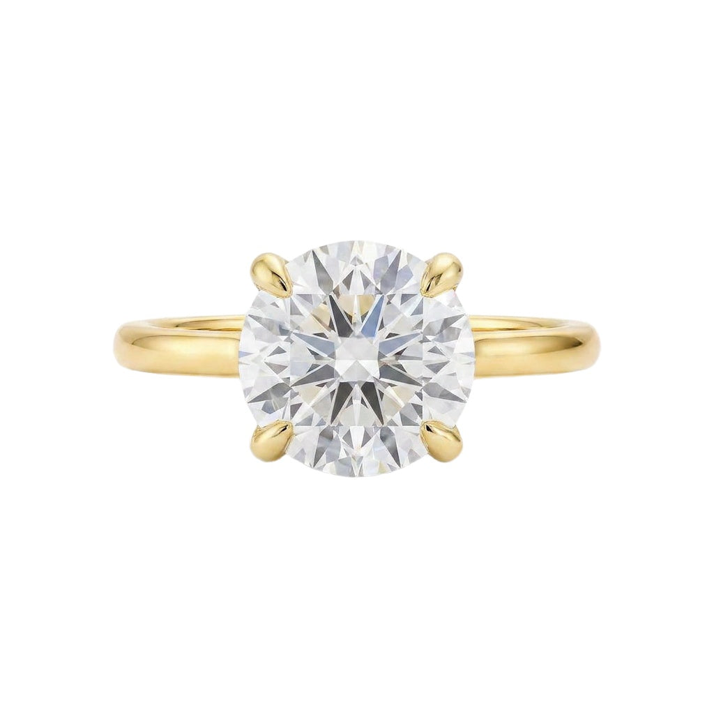 18K Yellow Gold Plated, 10K Solid Yellow Gold