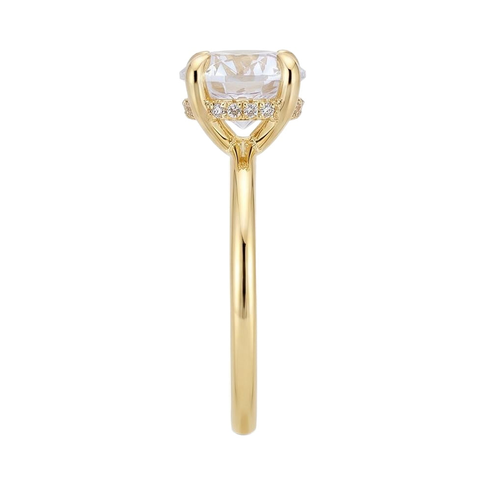 18K Yellow Gold Plated, 10K Solid Yellow Gold