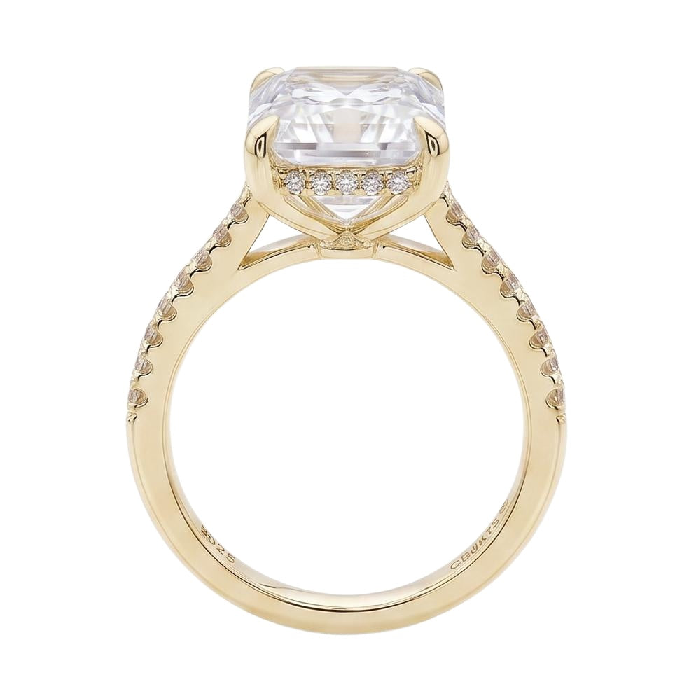 18K Yellow Gold Plated, 10K Solid Yellow Gold