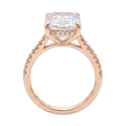 18K Rose Gold Plated, 10K Solid Rose Gold