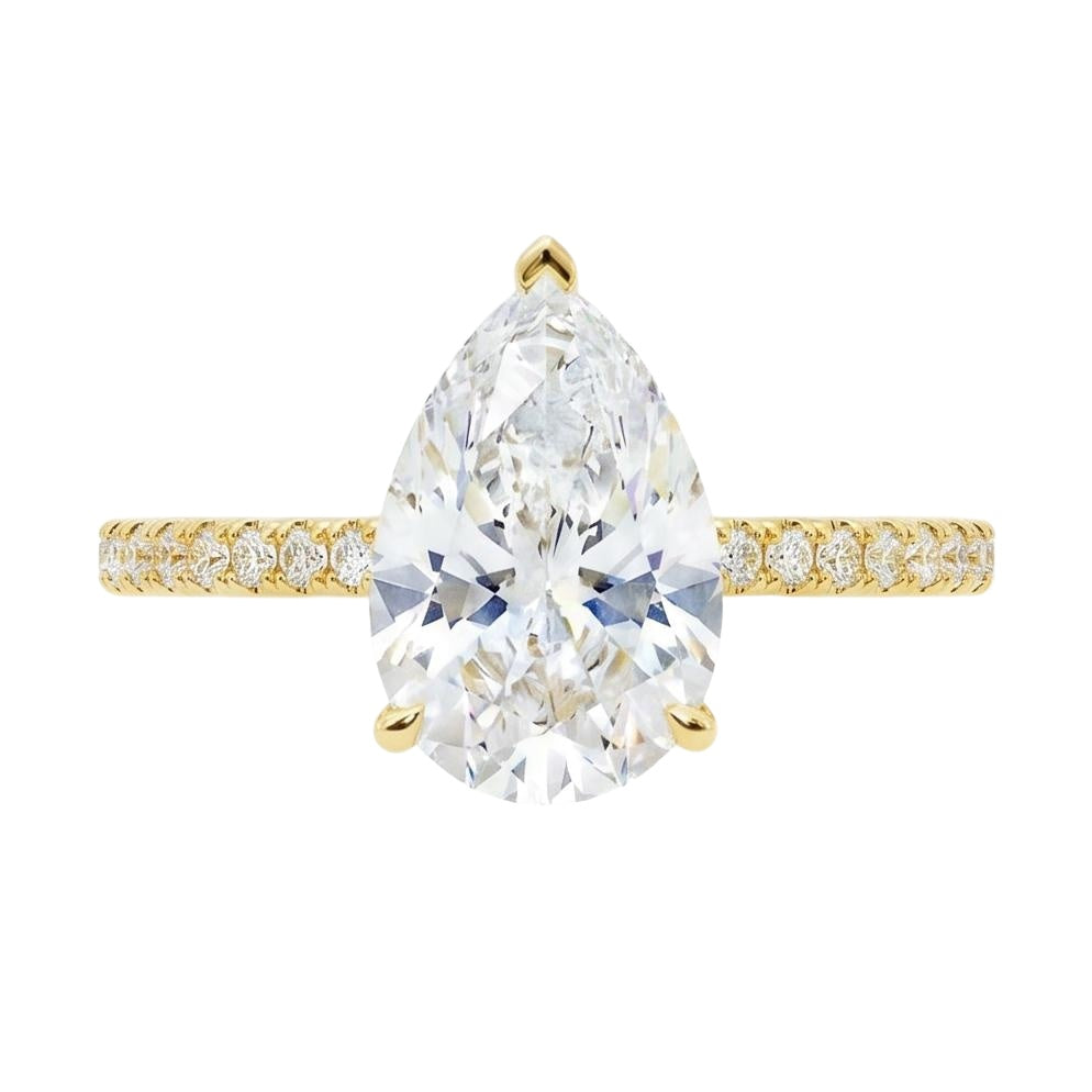 18K Yellow Gold Plated, 10K Solid Yellow Gold