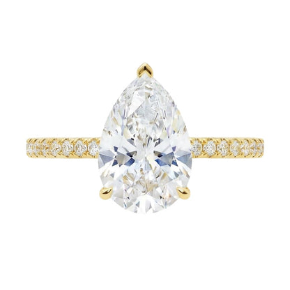 18K Yellow Gold Plated, 10K Solid Yellow Gold