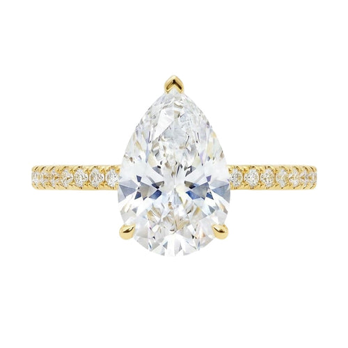 18K Yellow Gold Plated, 10K Solid Yellow Gold