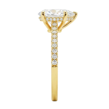 18K Yellow Gold Plated, 10K Solid Yellow Gold
