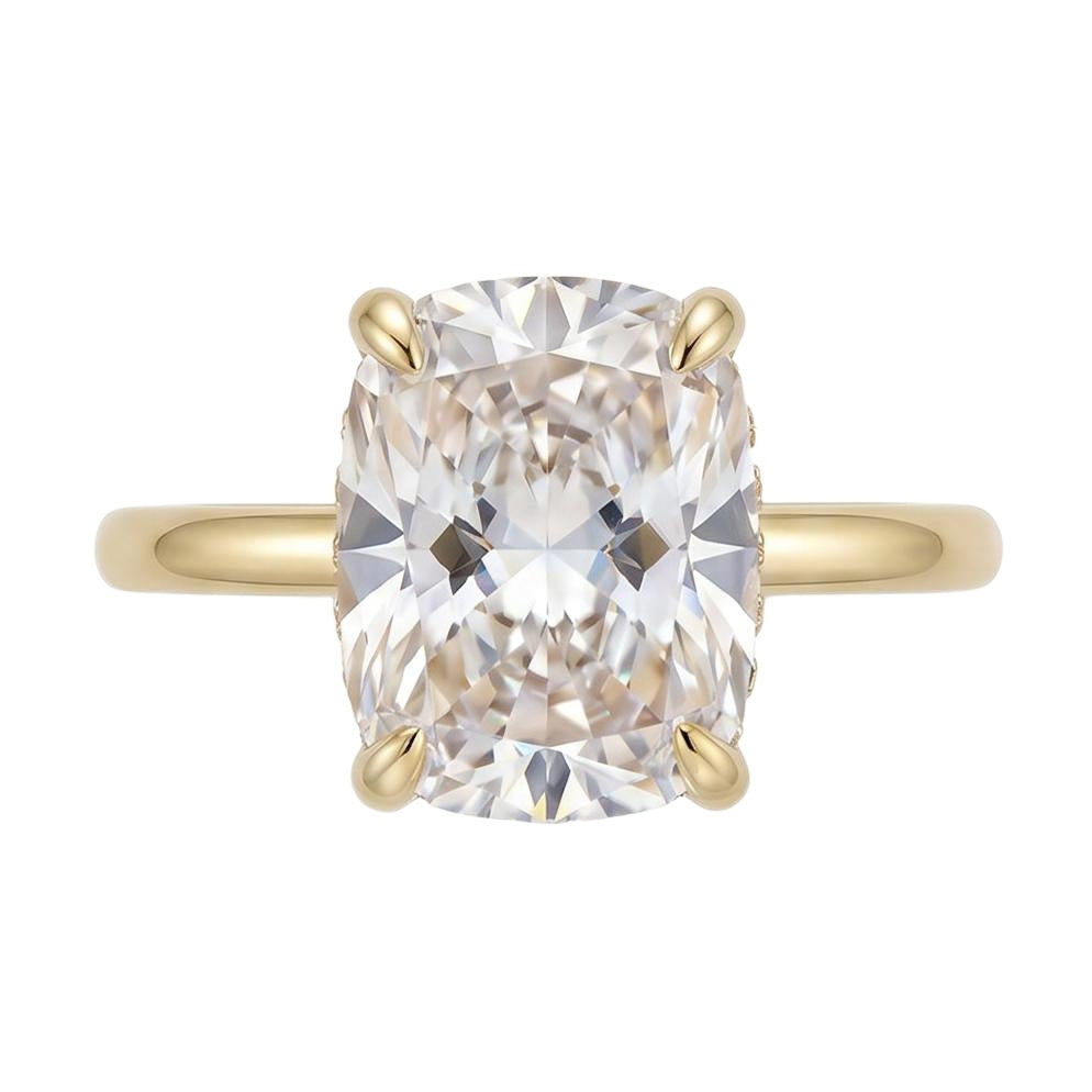 18K Yellow Gold Plated, 10K Solid Yellow Gold