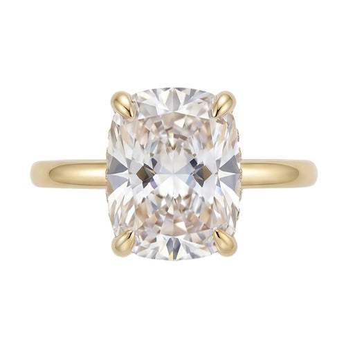 18K Yellow Gold Plated, 10K Solid Yellow Gold