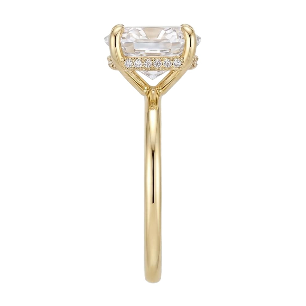 18K Yellow Gold Plated, 10K Solid Yellow Gold