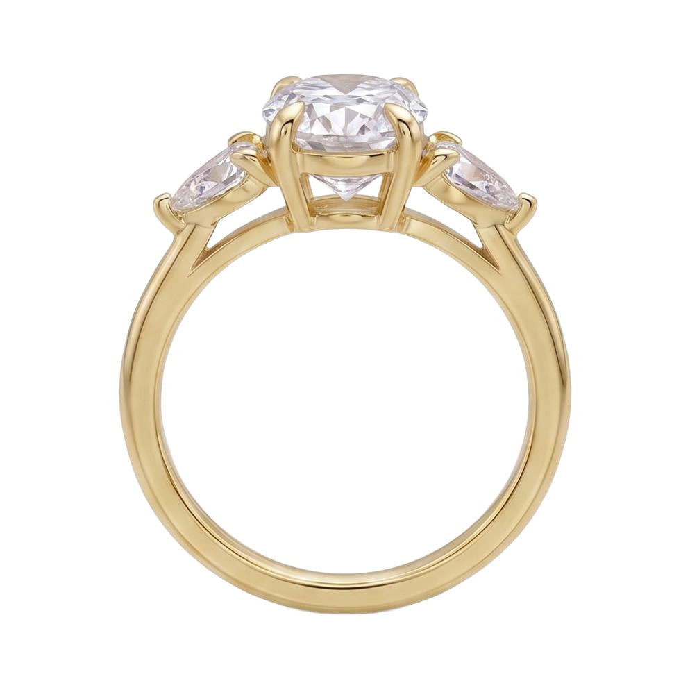 18K Yellow Gold Plated, 10K Solid Yellow Gold