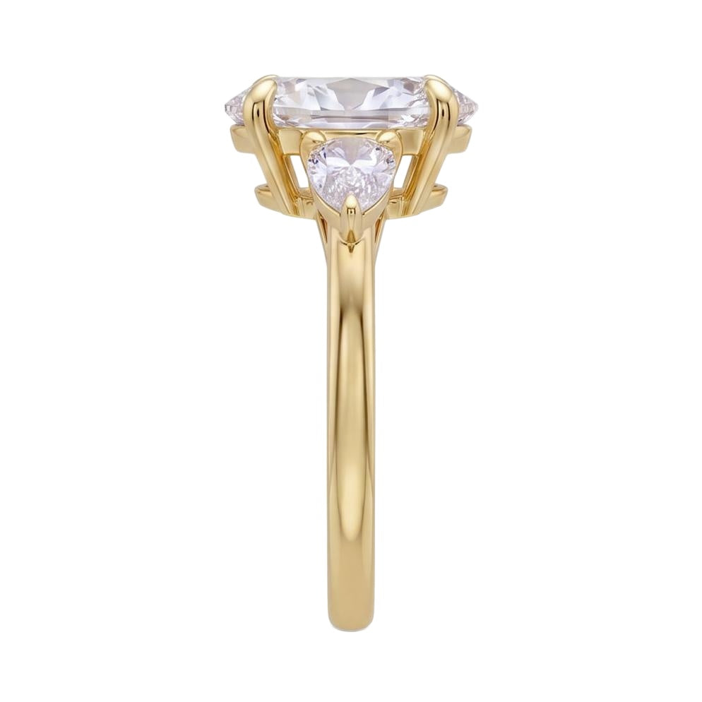 18K Yellow Gold Plated, 10K Solid Yellow Gold