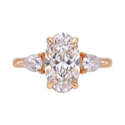 18K Rose Gold Plated, 10K Solid Rose Gold